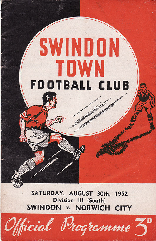 <b>Saturday, August 30, 1952</b><br />vs. Norwich City (Home)